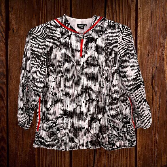 Sharon Young 90s Vintage Retro hooded jacket windbreaker - Picture 9 of 12